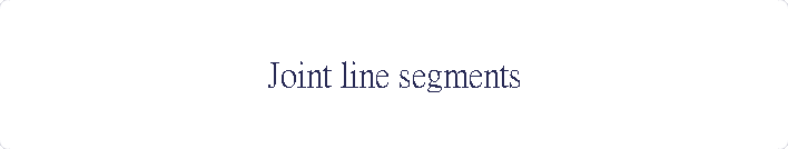 Joint line segments